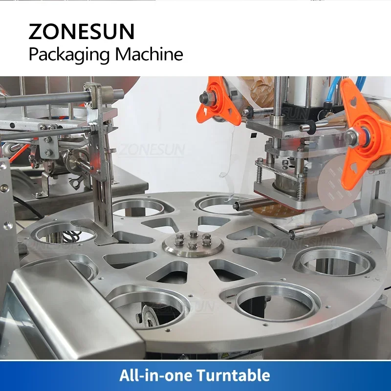 Sauce Dipping Cup - ZONESUN Otomatik Bardak Beslemeli Dondurma Dolum