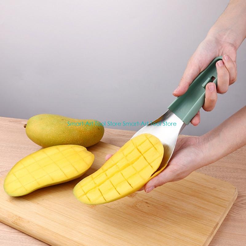 Mango Splitter Tool - E1PB 3 Parça Paslanmaz çelik Soyucu