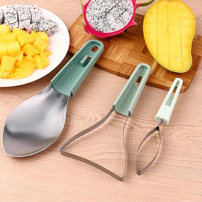 Mango Splitter Tool - Mango Soyucu 3 adet Meyve Çukuru
