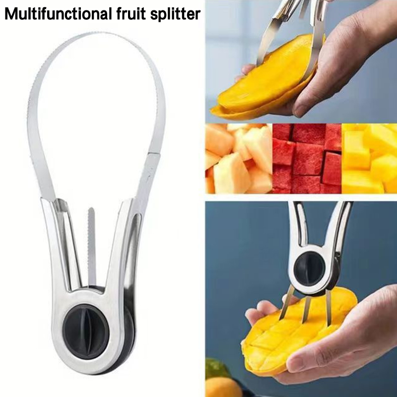 Mango Splitter Tool - Paslanmaz Çelik Mango Kesici Avokado Dilimleyici
