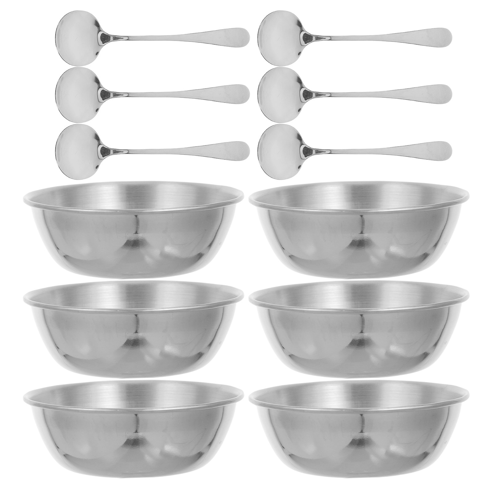 Sauce Dipping Cup - 6 Adet Paslanmaz Çelik Küçük Sosluk,