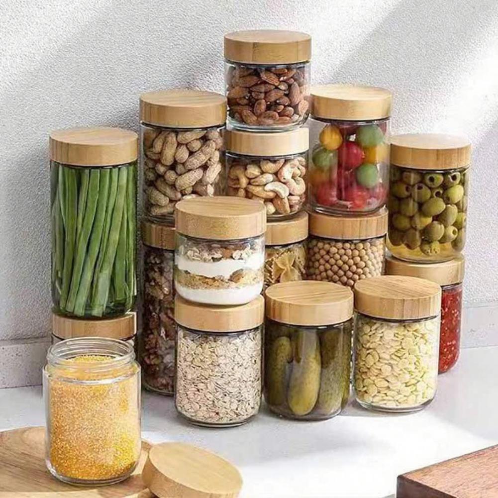 Rustik Cam Kavanoz 4'lü Set, H - Meal Prep Overnight Oats incelemesi ve fiyatı