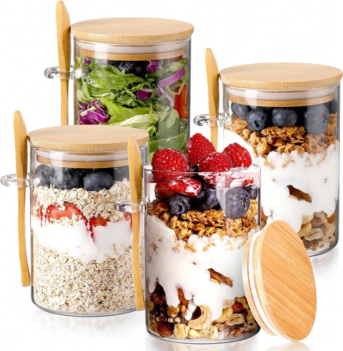 4'lü Paket Gece Yavru Buğdayı  - Meal Prep Overnight Oats incelemesi ve fiyatı
