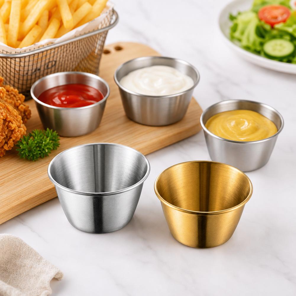 Paslanmaz Çelik Sos Kapları Mi - Sauce Dipping Cup incelemesi ve fiyatı