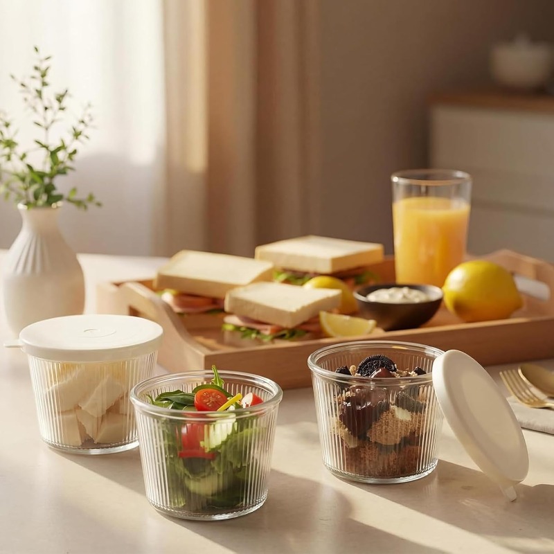 1/2 adet küçük cam kapaklı kas - Sauce Dipping Cup incelemesi ve fiyatı