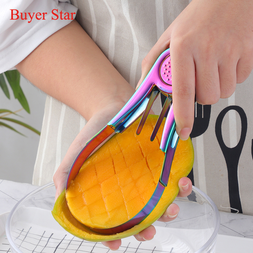 Yeni şık paslanmaz çelik Mango - Mango Splitter Tool incelemesi ve fiyatı