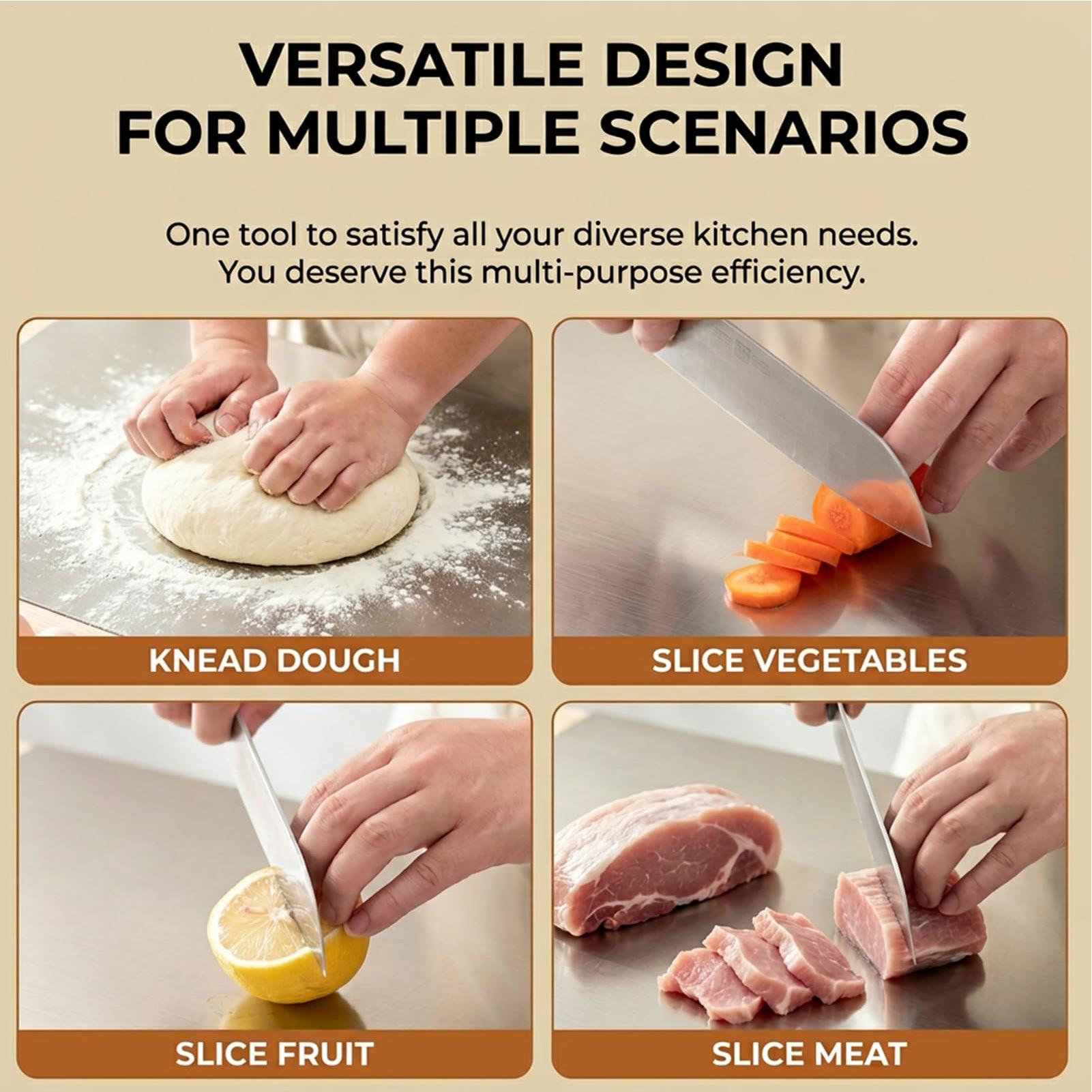 Paslanmaz Kesme Tahtası Bulaşı - Meal Prep Food incelemesi ve fiyatı