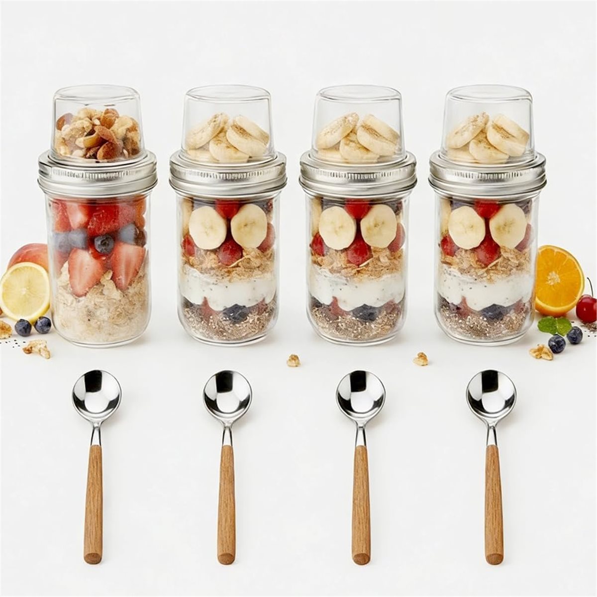2026 Trend Kapaklı Gecelik Yul - Meal Prep Overnight Oats incelemesi ve fiyatı